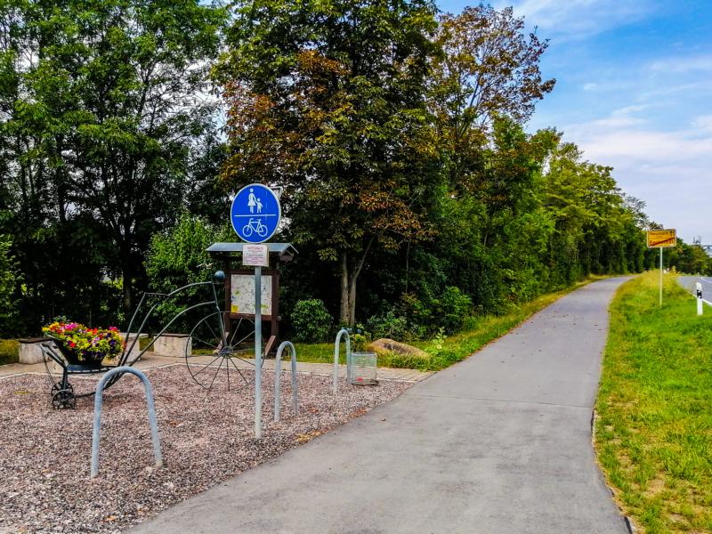 Radweg von Berlstedt nach Neumark