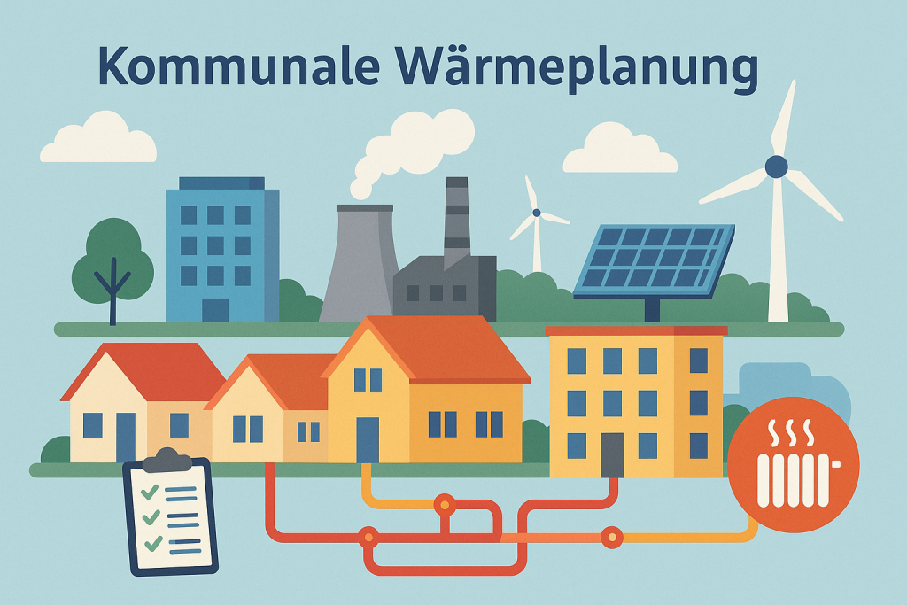 grafische Darstellung der kommunalen Wärmeplanung