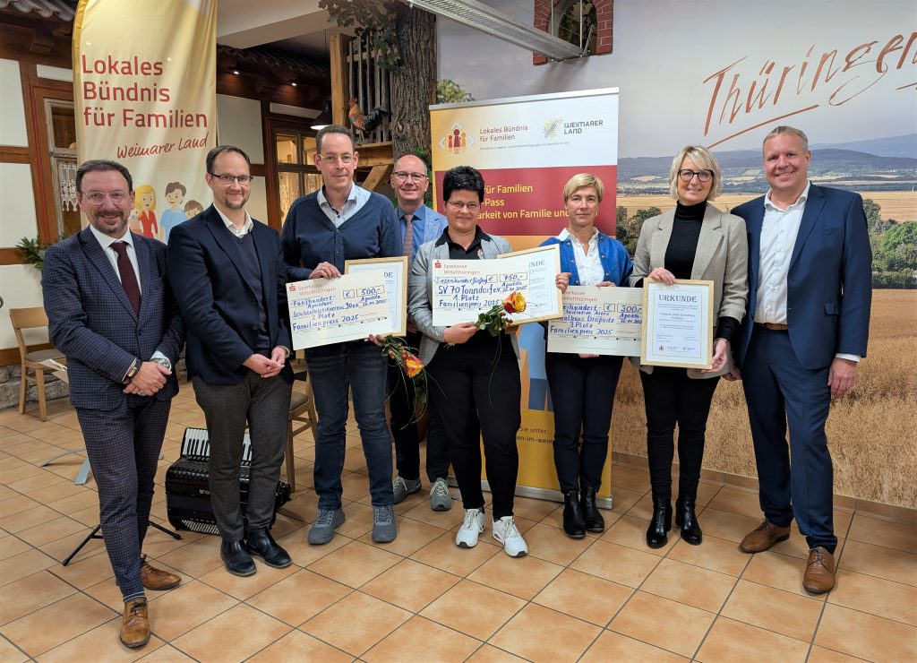 Verleihung Familienpreis 2025