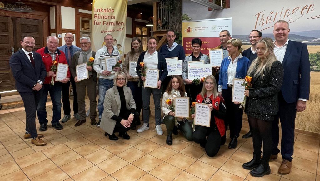 Verleihung Familienpreis 2025 Preisträger